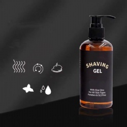 beard shaving gel